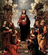 Immaculate Conception with Saints, Piero di Cosimo